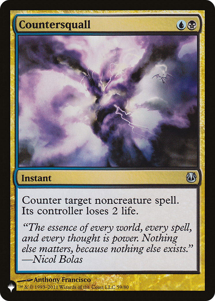 Countersquall (LIST-59/80)  - The List