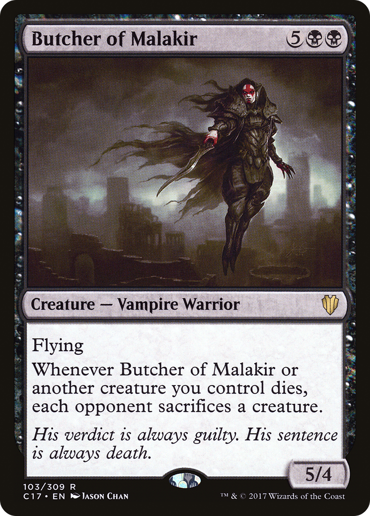 Butcher of Malakir (C17-103)  - Commander 2017