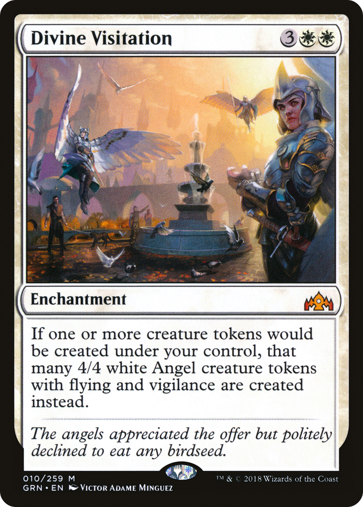 Divine Visitation (GRN-010)  Foil - Guilds of Ravnica