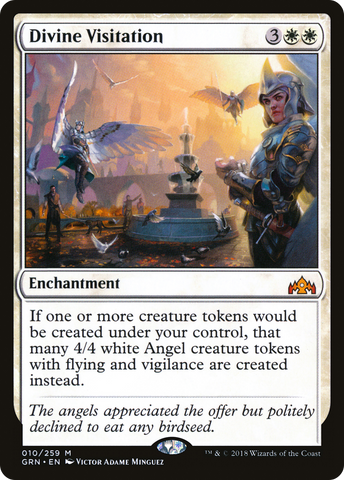 Divine Visitation (GRN-010)  Foil - Guilds of Ravnica