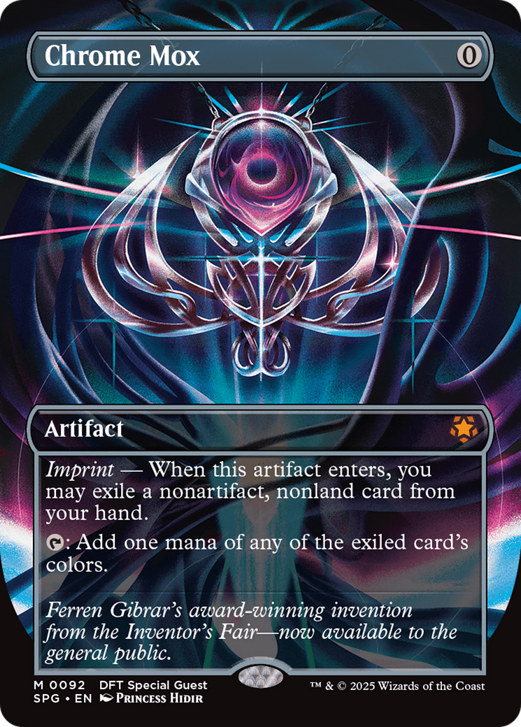Chrome Mox (Borderless) (SPG-092)  Foil - Special Guests