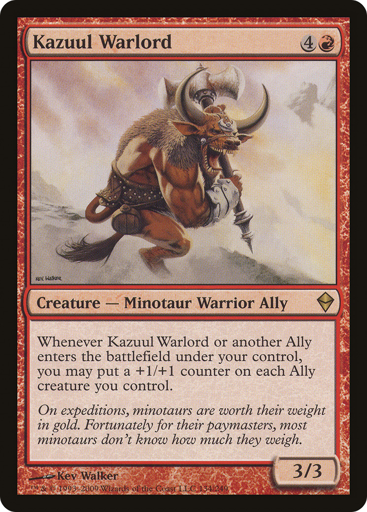 Kazuul Warlord (ZEN-134)  Foil - Zendikar