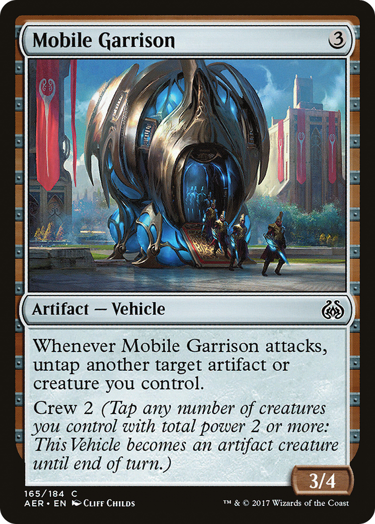 Mobile Garrison (AER-165)  Foil - Aether Revolt