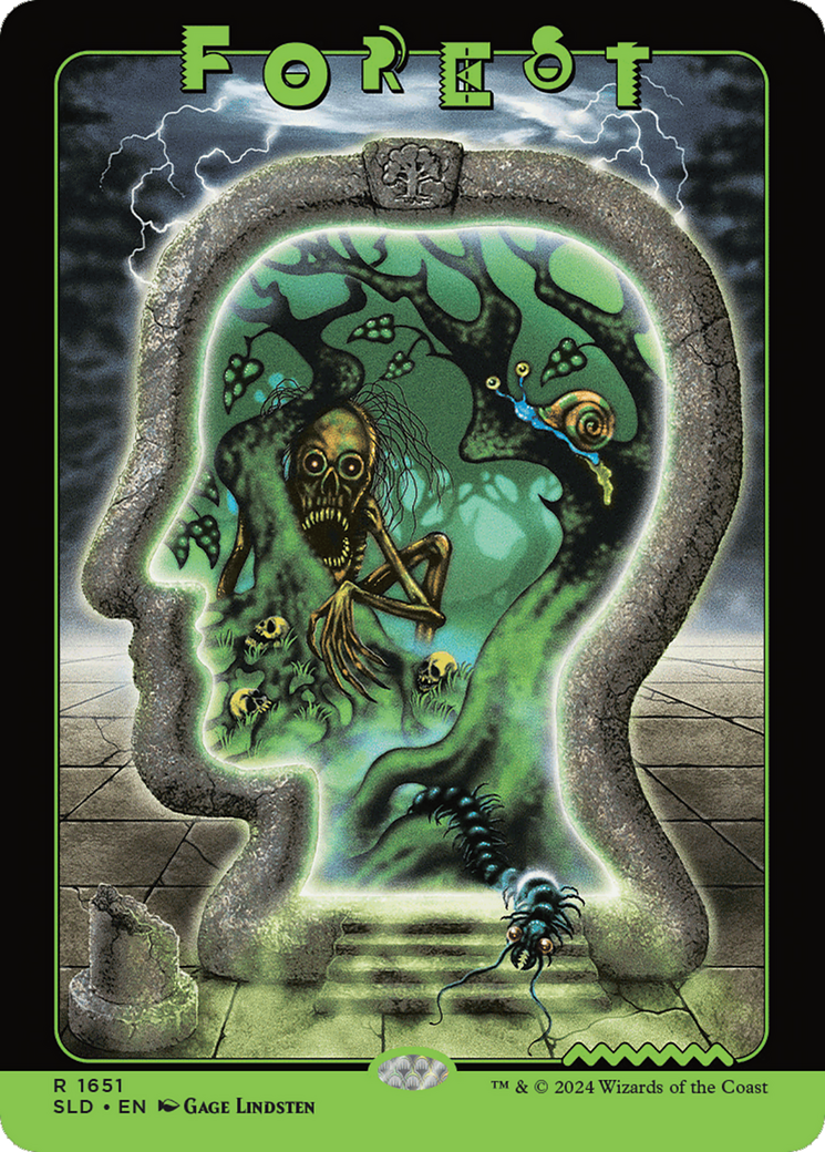 Forest (1651) (SLD-1651)  - Secret Lair Drop