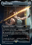 Totec's Spear - Shadowspear (SLD-1505)  - Secret Lair Drop / Totec's Spear (Borderless)