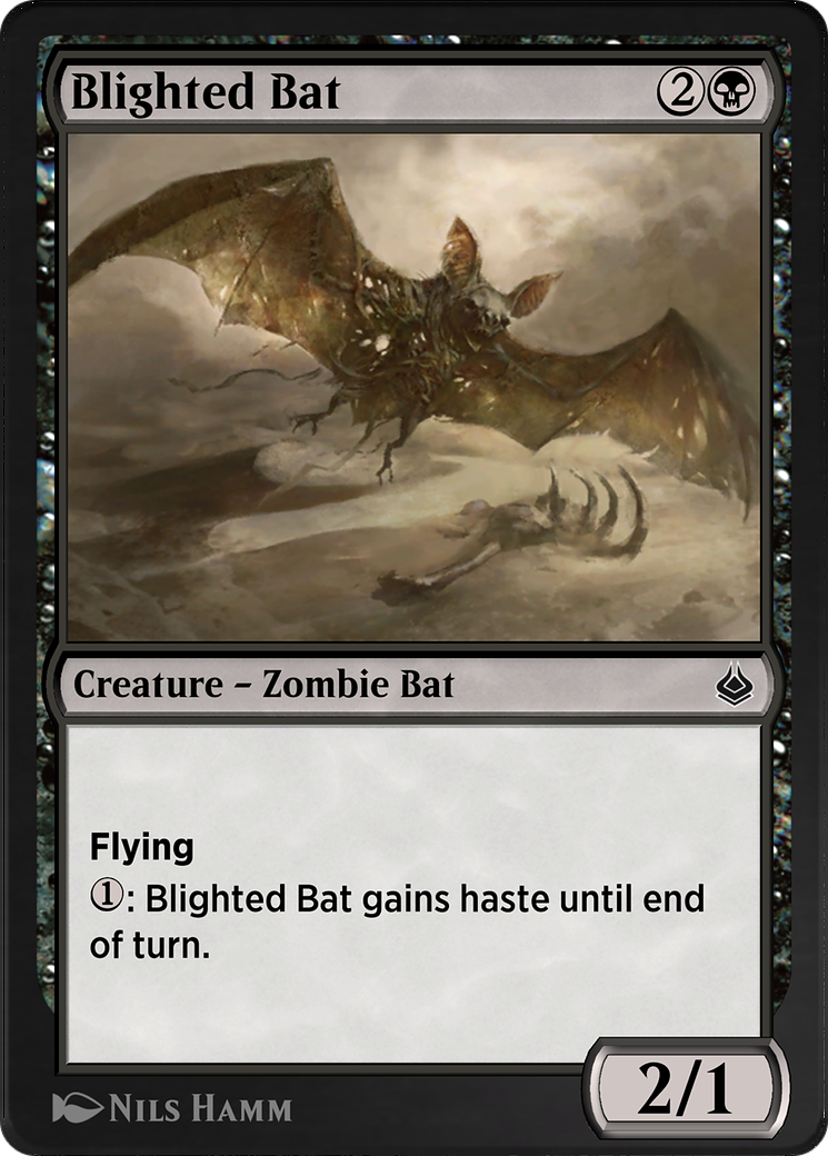 Blighted Bat (AKR-093)  - Amonkhet Remastered