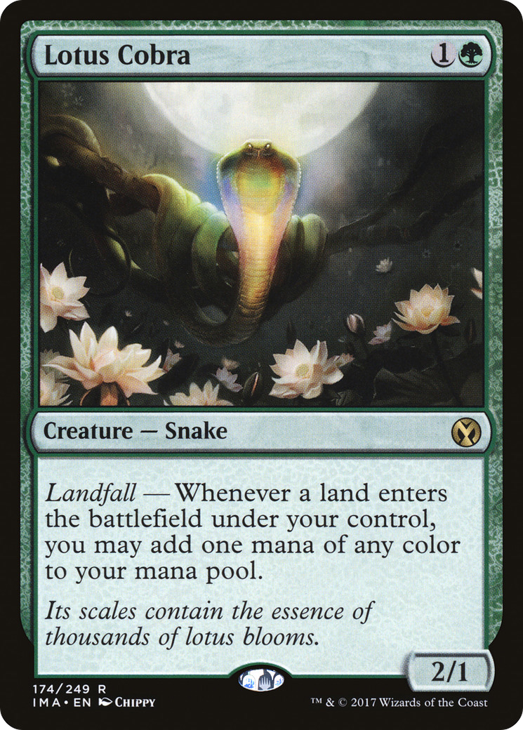 Lotus Cobra (IMA-174)  Foil - Iconic Masters