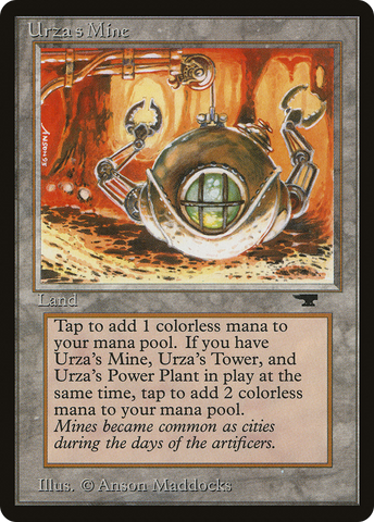 Urza's Mine (Clawed Sphere) (ATQ-83C) - Antiquities