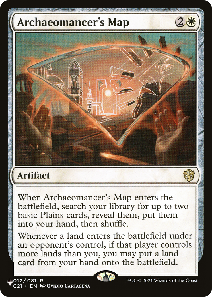 Archaeomancer's Map (LIST-012/081)  - The List