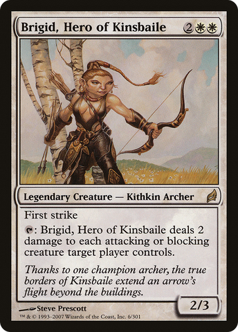 Brigid, Hero of Kinsbaile (LRW-006)  - Lorwyn