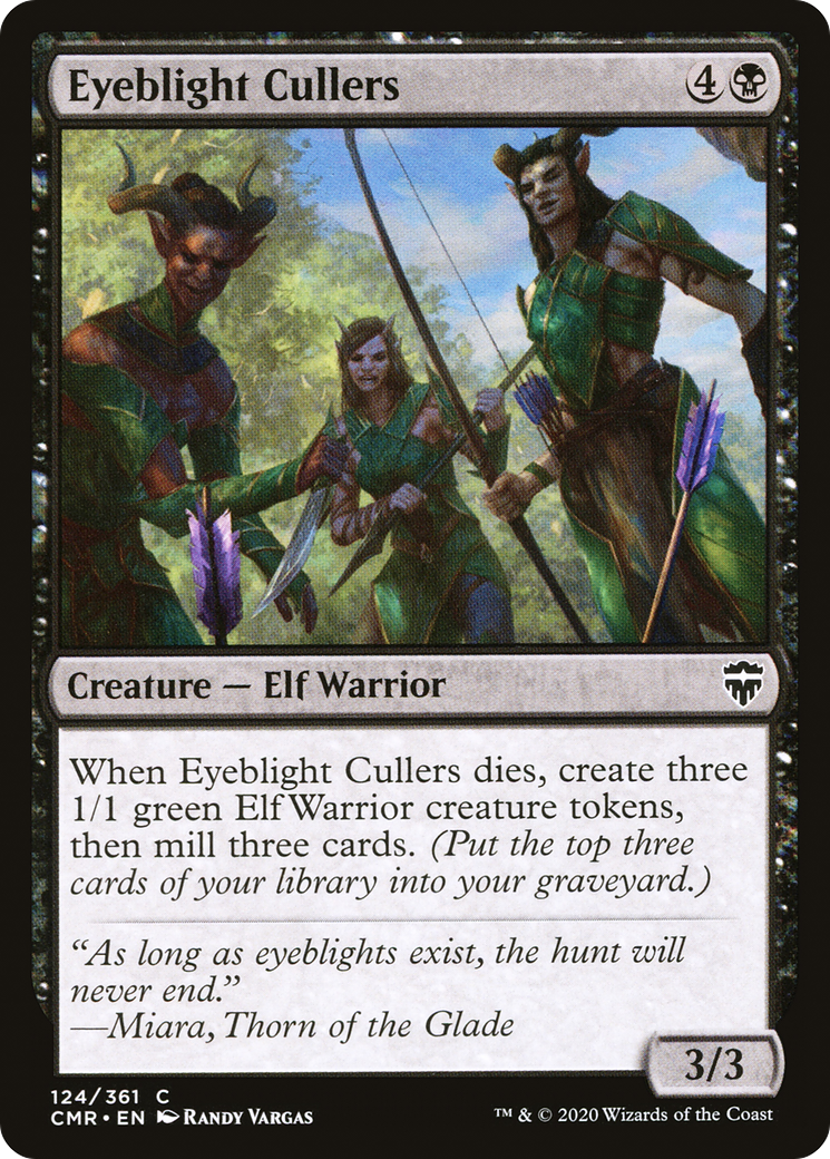Eyeblight Cullers (CMR-124)  - Commander Legends