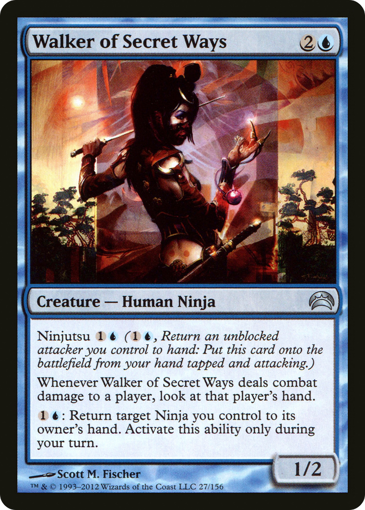 Walker of Secret Ways (PC2-027)  Foil - Planechase 2012