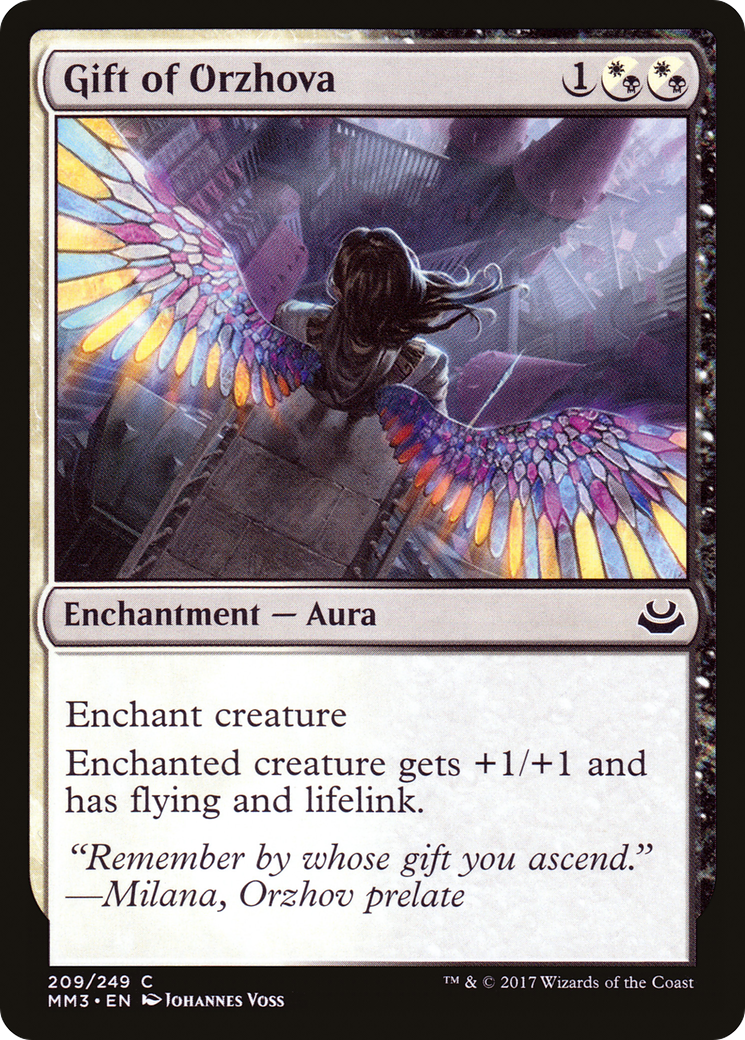 Gift of Orzhova (MM3-209)  Foil - Modern Masters 2017