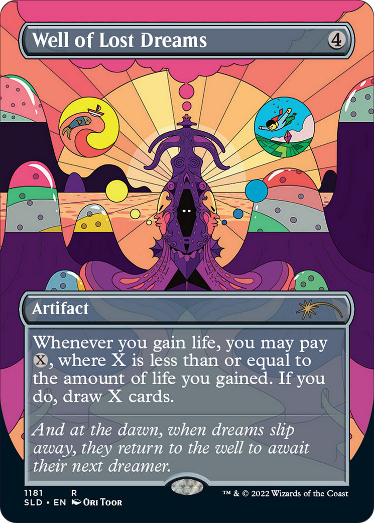 Well of Lost Dreams (1181) (SLD-1181)  - Secret Lair Drop (Borderless)