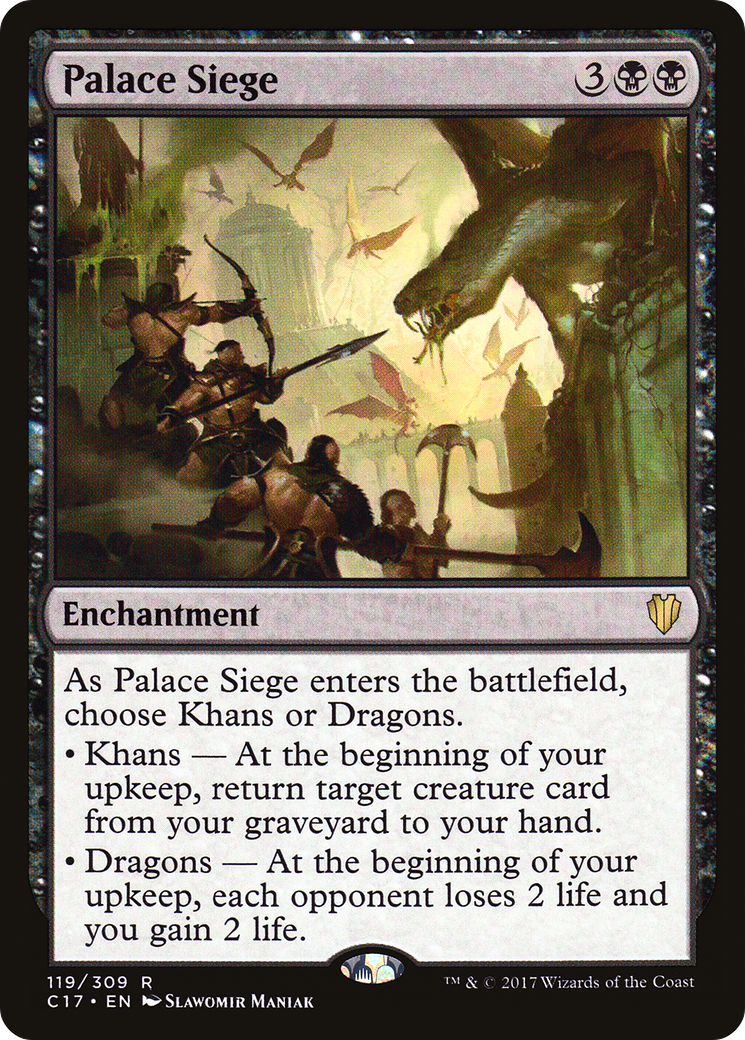 Palace Siege (C17-119)  - Commander 2017
