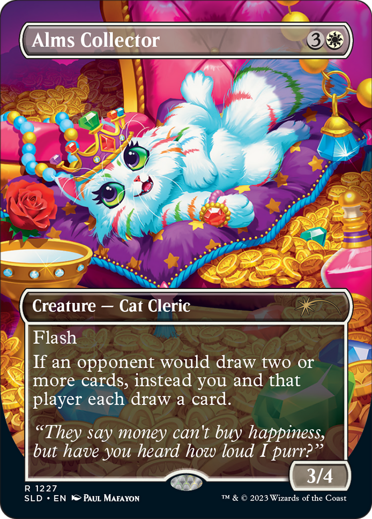 Alms Collector (SLD-1227)  Foil - Secret Lair Drop (Borderless)