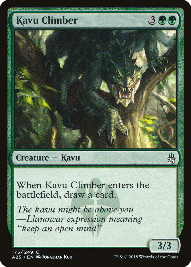 Kavu Climber (A25-175)  Foil - Masters 25