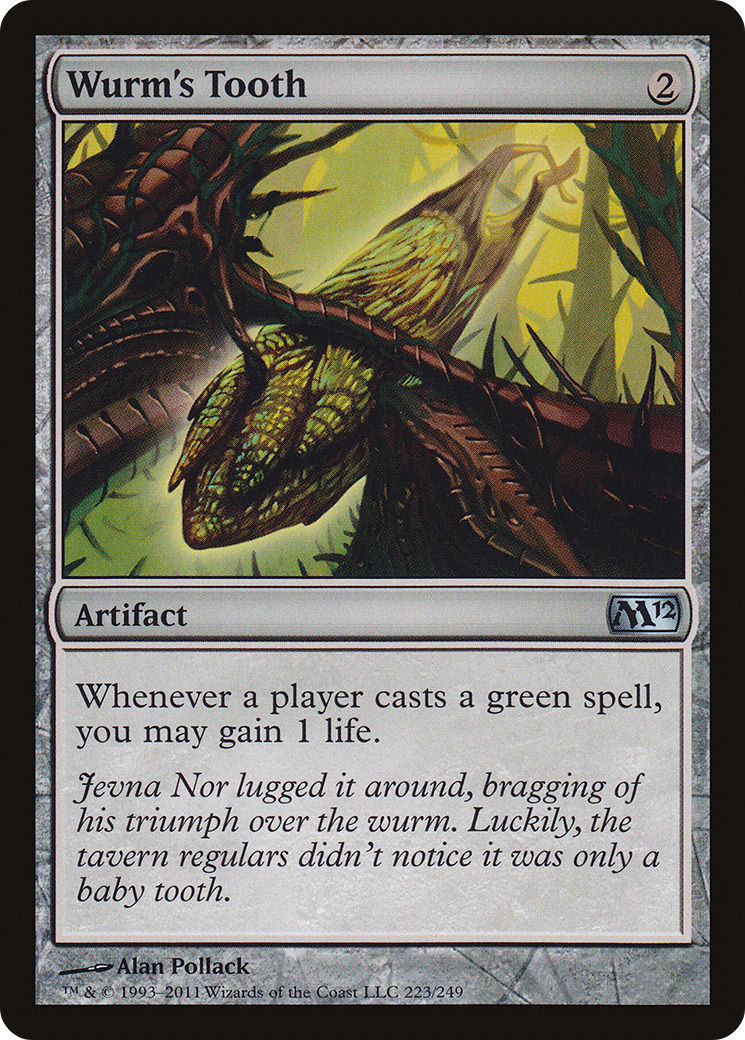 Wurm's Tooth (M12-223)  Foil - Magic 2012