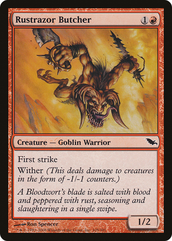 Rustrazor Butcher (SHM-105)  - Shadowmoor
