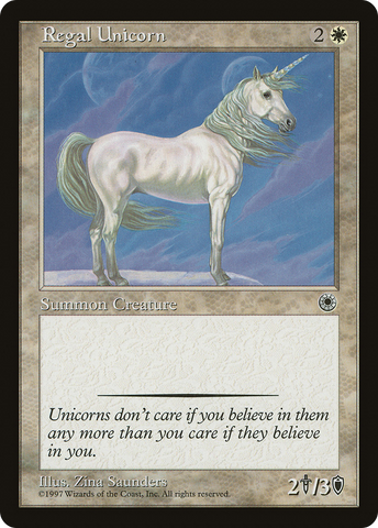 Regal Unicorn (POR-)  - Portal