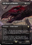 Fell Beast of Mordor (Borderless) (LTC-513)  - Tales of Middle-earth Commander