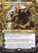 Nissa of Shadowed Boughs (Borderless) (ZNR-283)  - Zendikar Rising