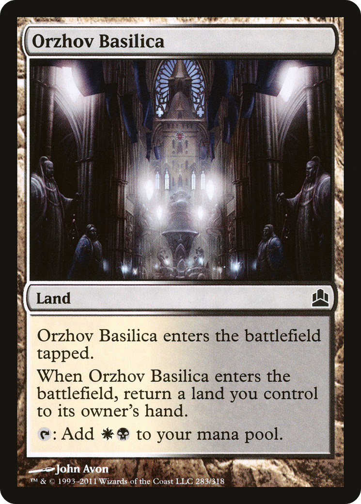 Orzhov Basilica (CMD-283)  - Commander 2011