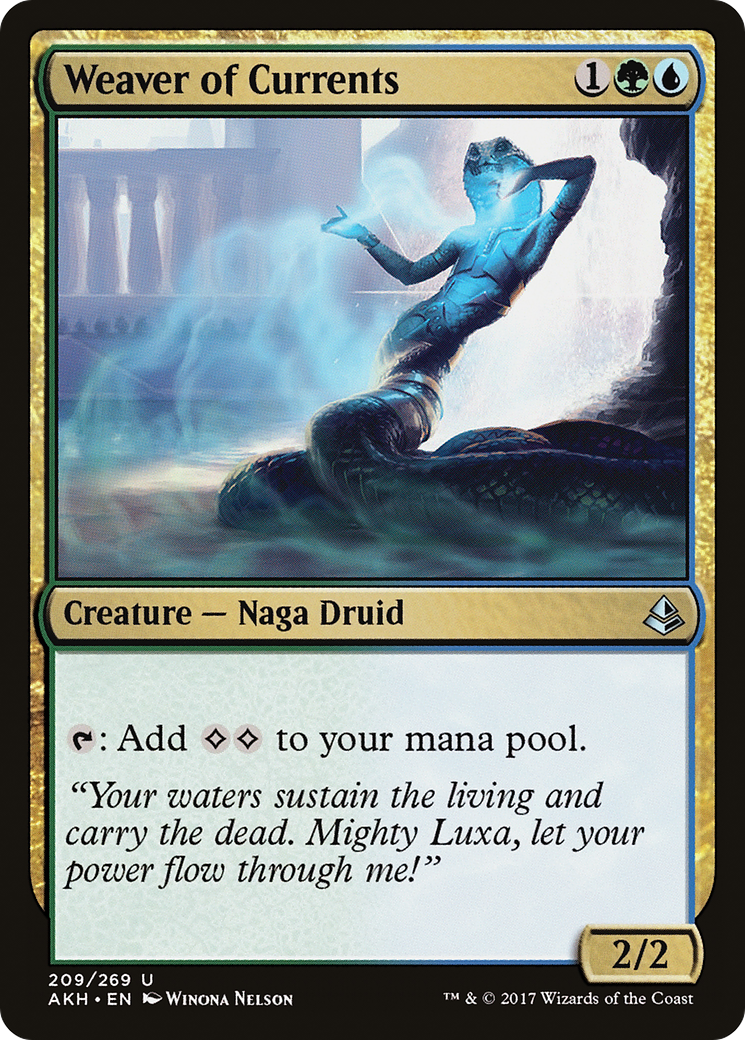 Weaver of Currents (AKH-209)  Foil - Amonkhet