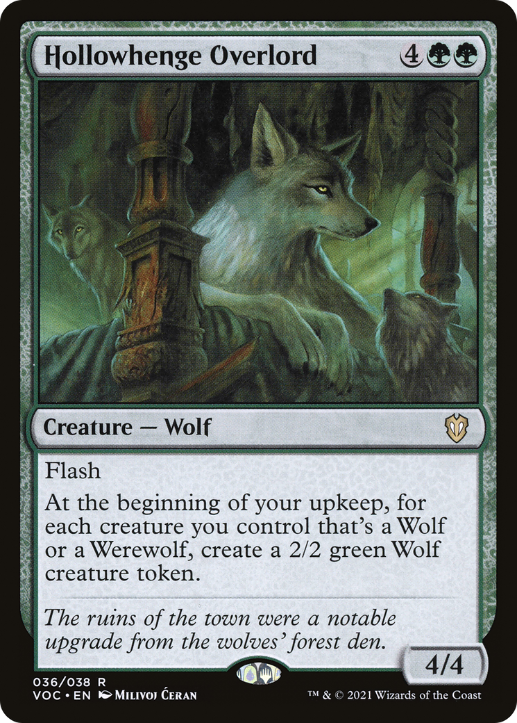 Hollowhenge Overlord (VOC-036)  - Crimson Vow Commander