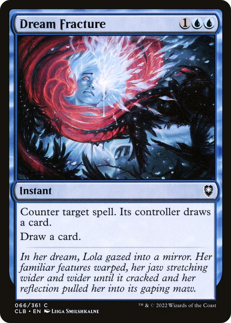 Dream Fracture (CLB-066)  - Commander Legends: Battle for Baldur's Gate