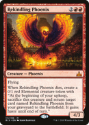 Rekindling Phoenix (RIX-111)  - Rivals of Ixalan