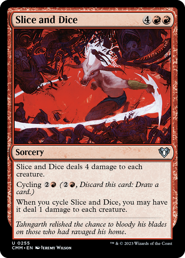 Slice and Dice (CMM-255)  - Commander Masters