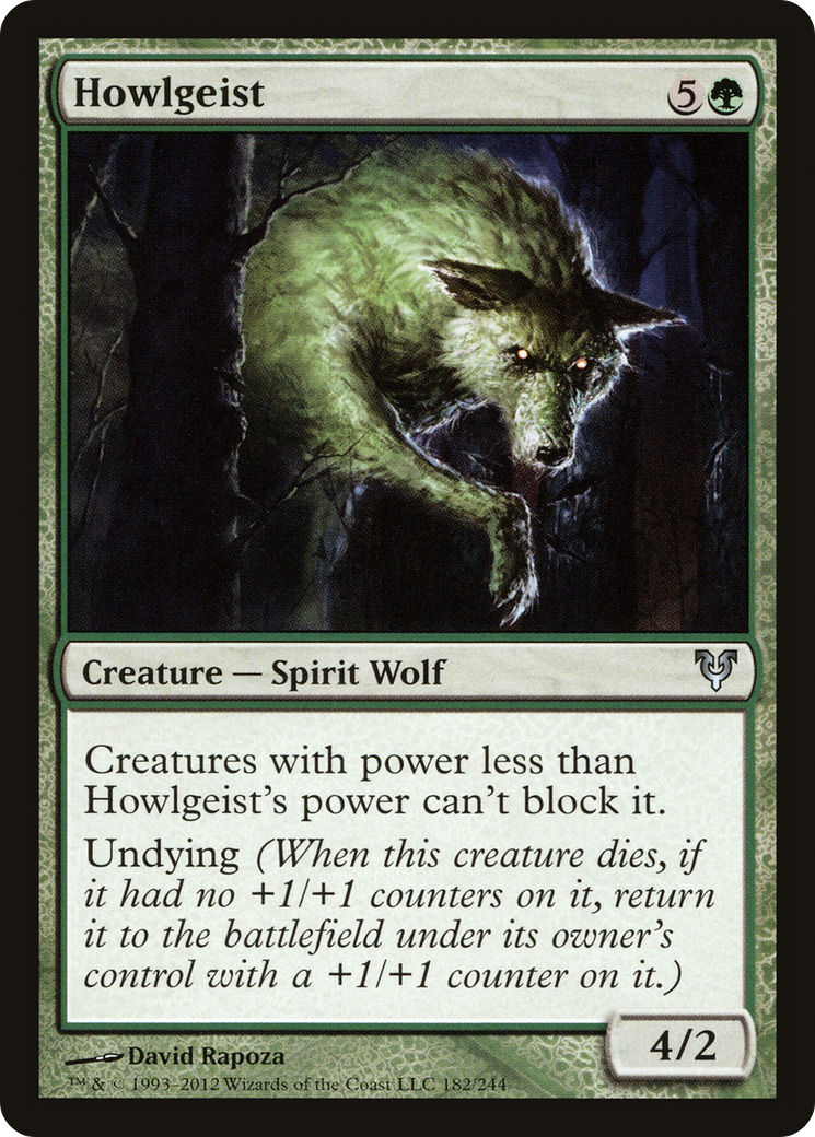 Howlgeist (AVR-182)  Foil - Avacyn Restored