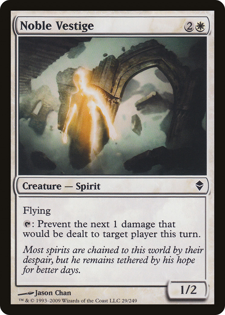 Noble Vestige (ZEN-029)  - Zendikar
