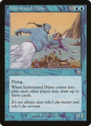 Indentured Djinn (MMQ-085)  - Mercadian Masques
