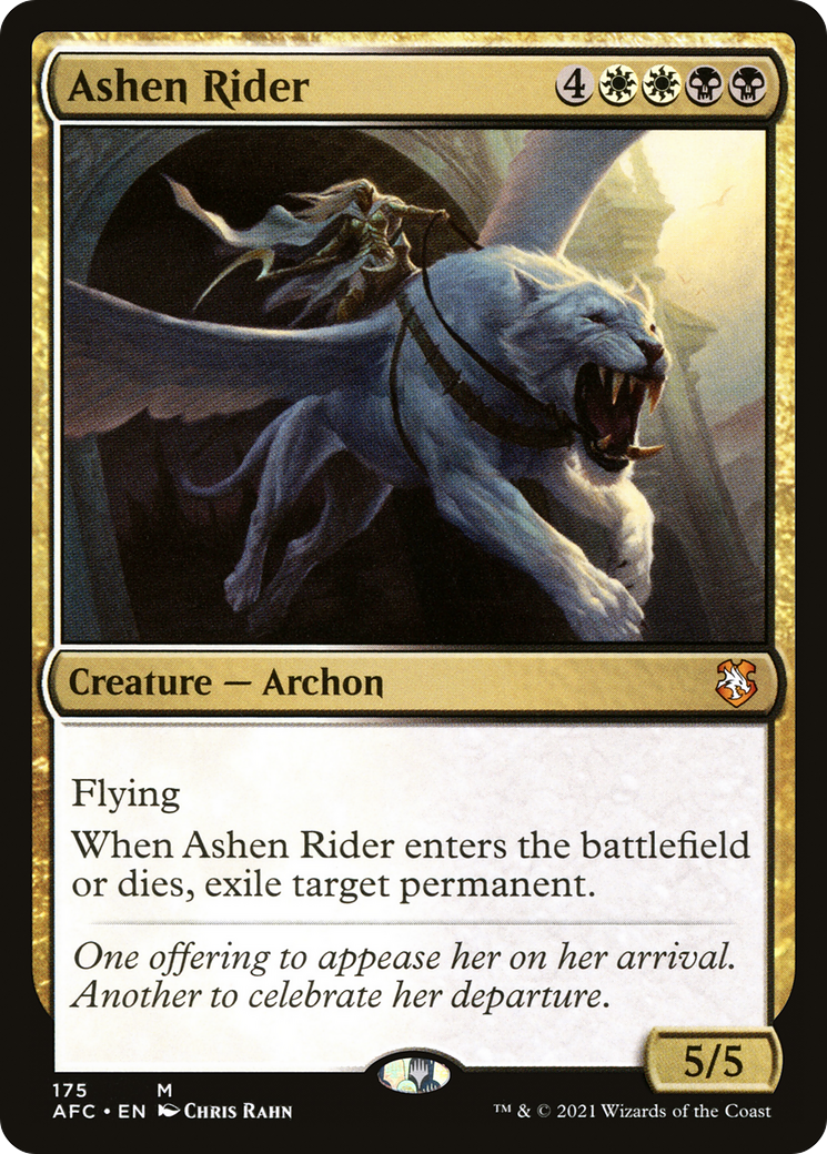 Ashen Rider [Dungeons & Dragons: Adventures in the Forgotten Realms Commander]