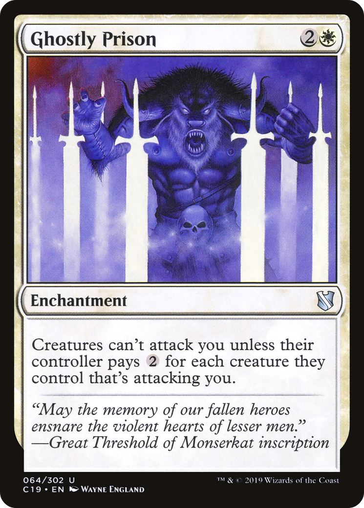 Ghostly Prison (C19-064)  - Commander 2019