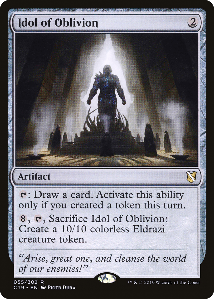 Idol of Oblivion (C19-055)  - Commander 2019