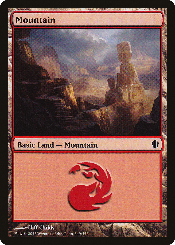Mountain (C13-349)  - Commander 2013
