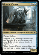 Granite Witness (MKM-206)  Foil - Murders at Karlov Manor