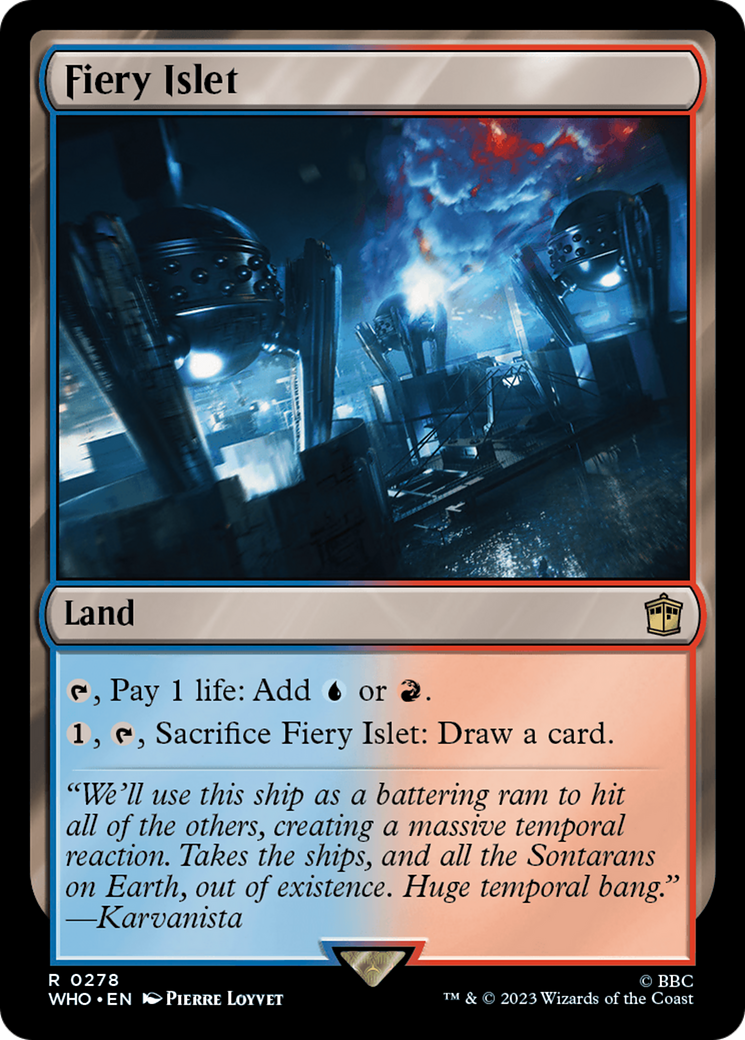 Fiery Islet (WHO-278)  Foil - Doctor Who