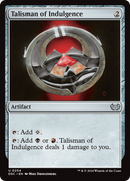 Talisman of Indulgence (DSC-254)  - Duskmourn: House of Horror Commander
