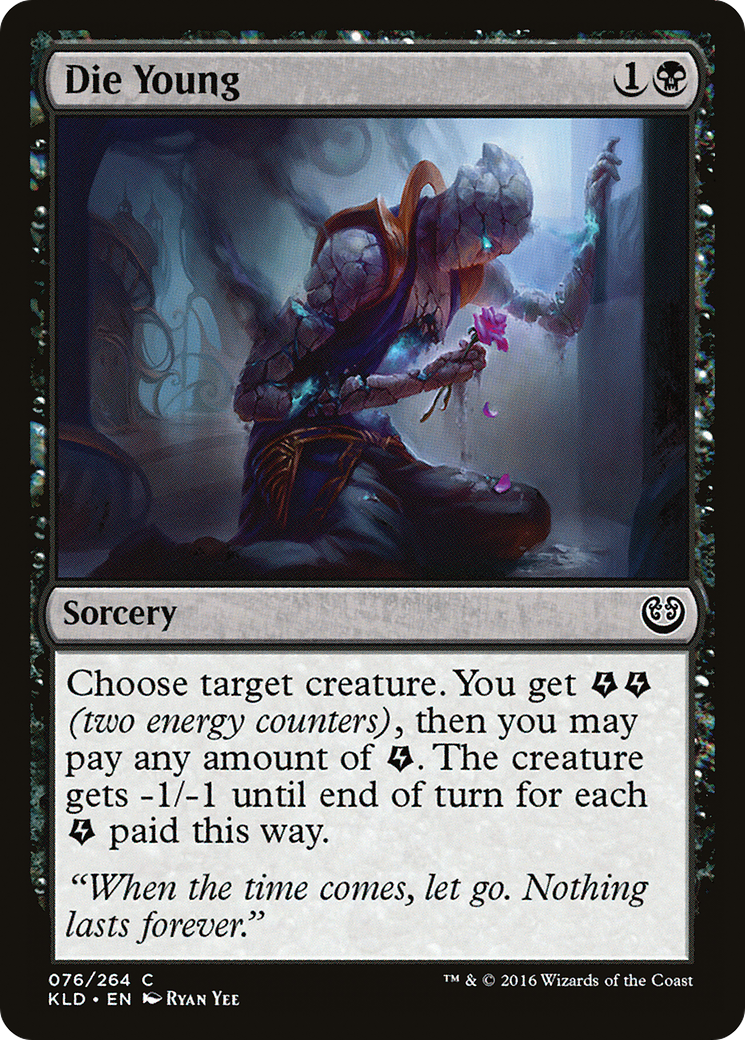 Die Young (KLD-076)  Foil - Kaladesh
