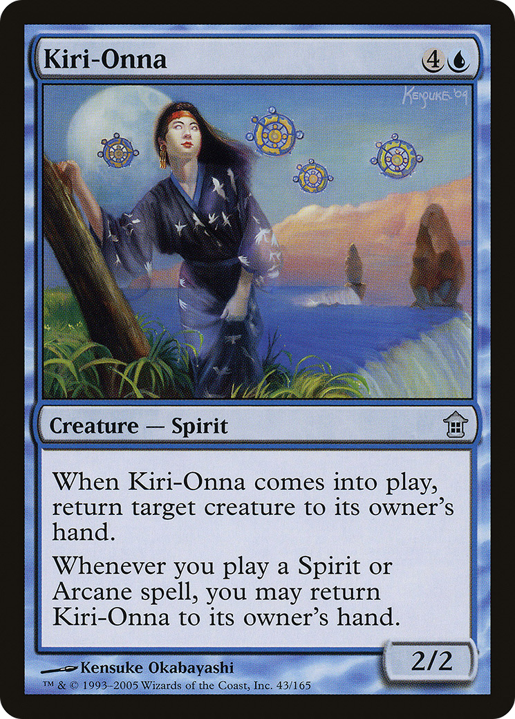 Kiri-Onna (SOK-043) - Saviors of Kamigawa