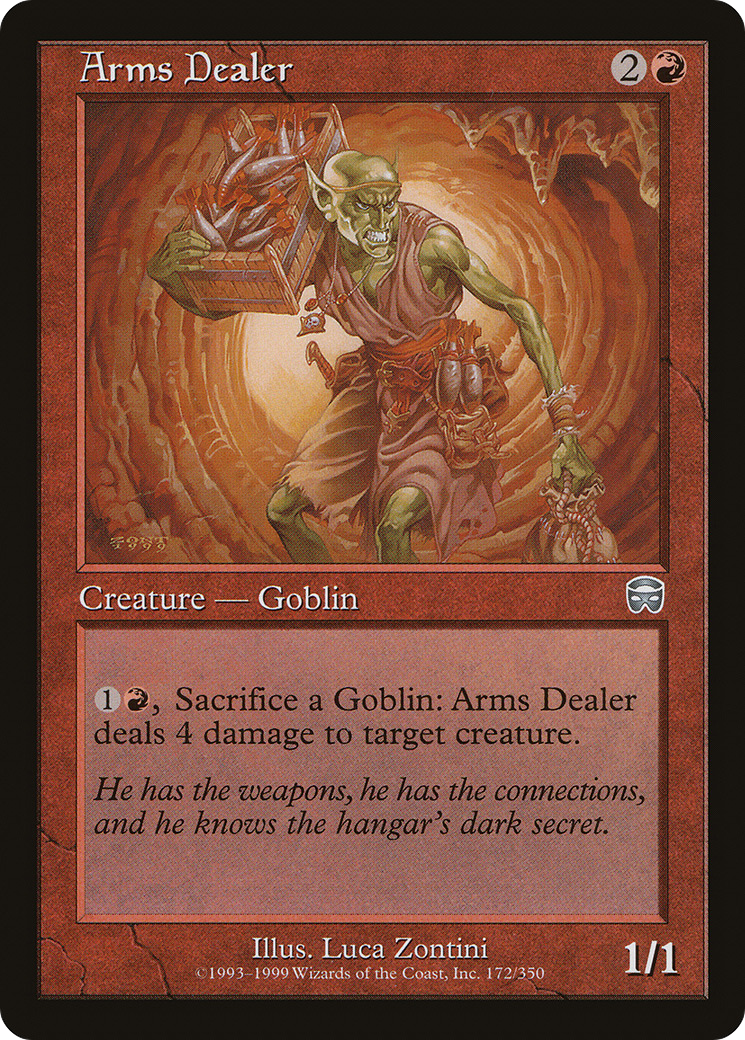 Arms Dealer (MMQ-172)  Foil - Mercadian Masques