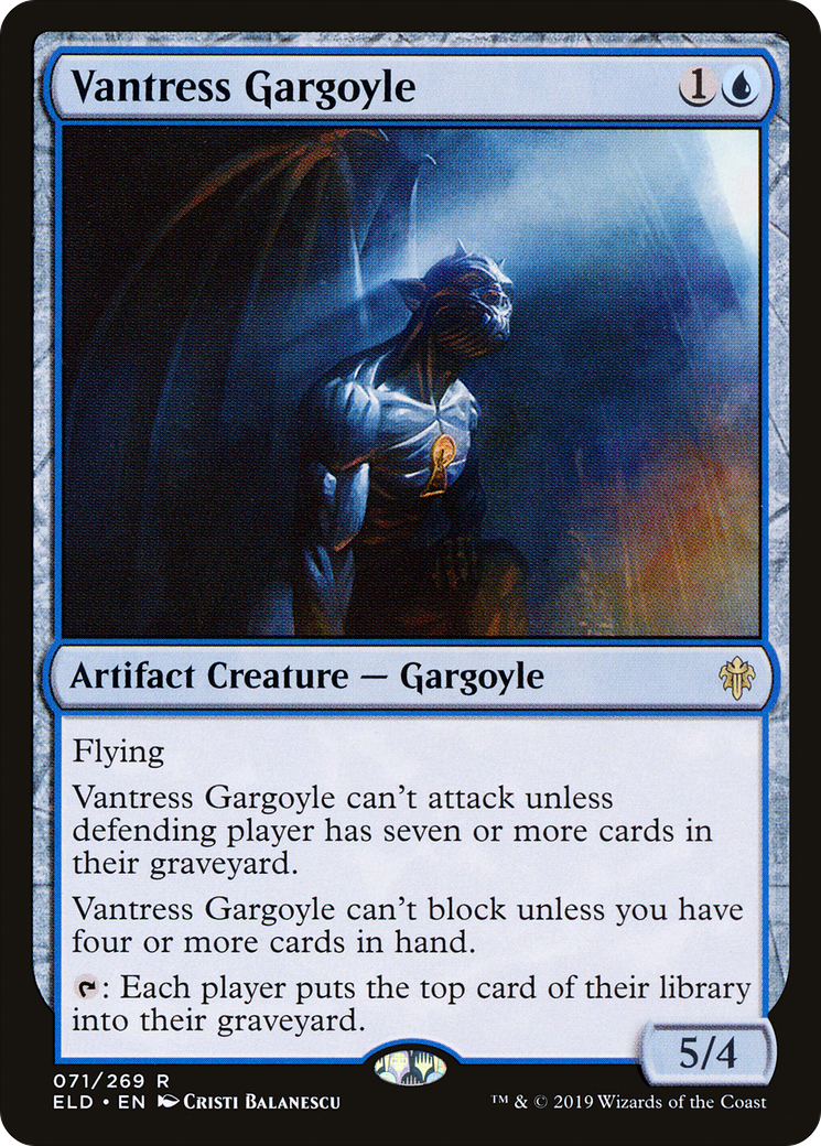 Vantress Gargoyle (ELD-071)  Foil - Throne of Eldraine