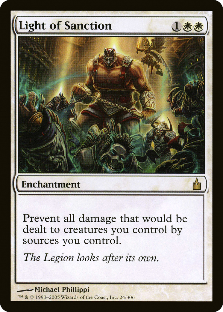 Light of Sanction (RAV-024)  Foil - Ravnica: City of Guilds