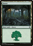 Forest (267) (ELD-267)  Foil - Throne of Eldraine