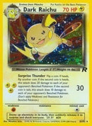 Dark Raichu 083/82  - Unlimited Holofoil Team Rocket - Secret Rare