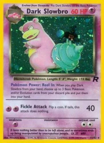 Dark Slowbro (12) 012/82  - Unlimited Holofoil Team Rocket - Holo Rare